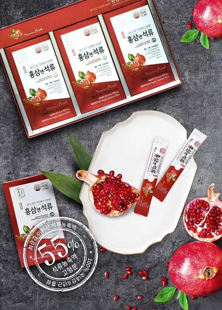 Hồng Sâm Lựu Collagen
