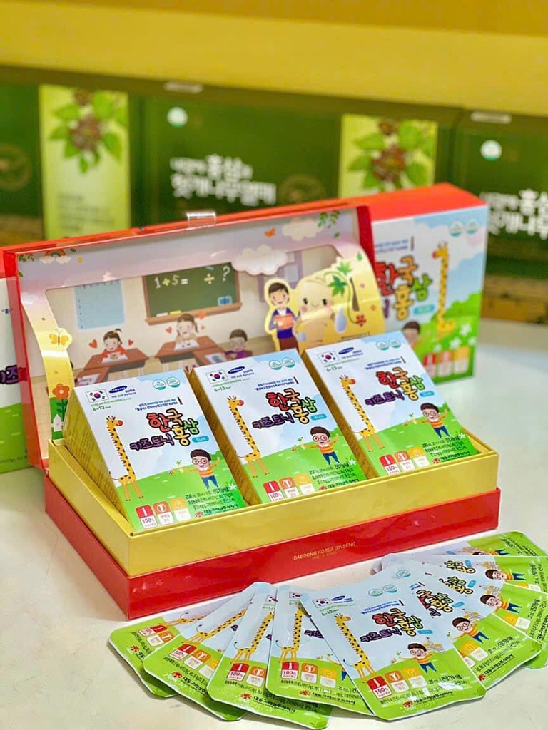 Hồng Sâm Trẻ Em 6-13 Tuổi