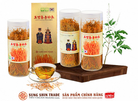 Nấm Đông Trùng Hạ Thảo Sấy Khô (100g)